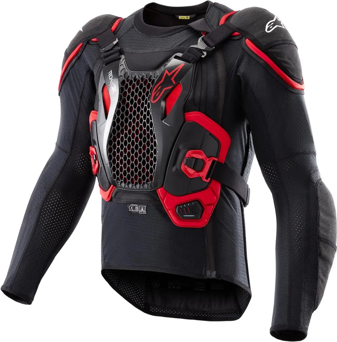 Alpinestars Tech-Air Off-Road 2026 Airbag Shirt L - Zwart/Rood