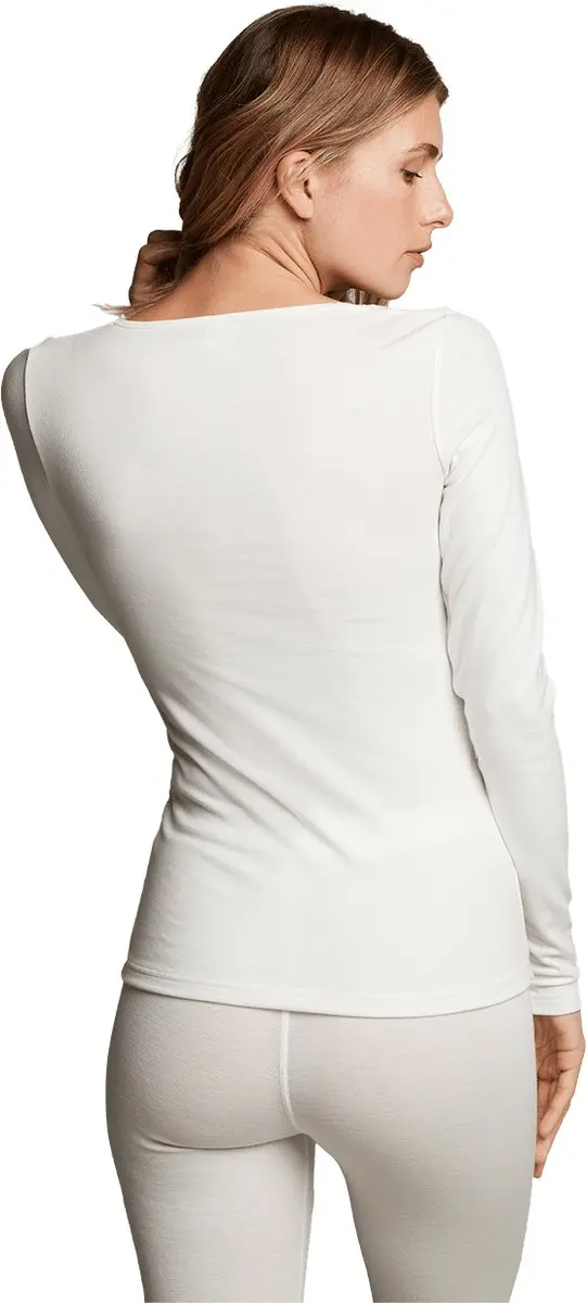 Ten Cate Thermo Long Sleeve Lace Snow White - Dames Maat S - afbeelding 6 van 6