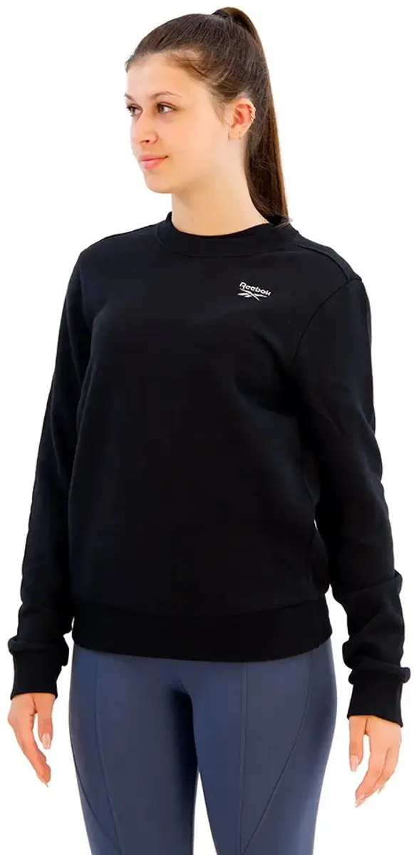 Reebok Ri SL French Terry Crew Sweatshirt - Zwart L