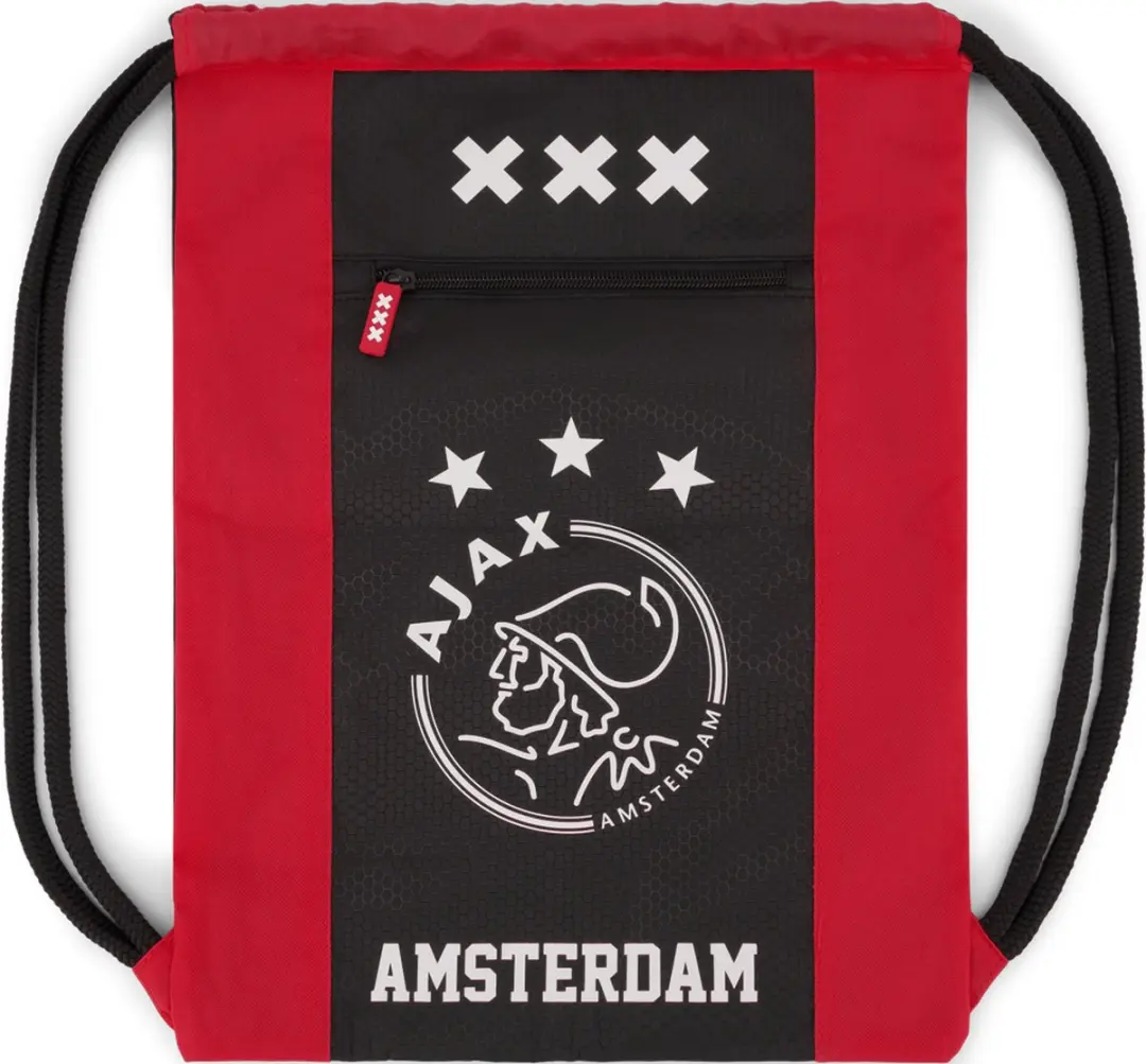 Ajax Gymtas Rood/Zwart M