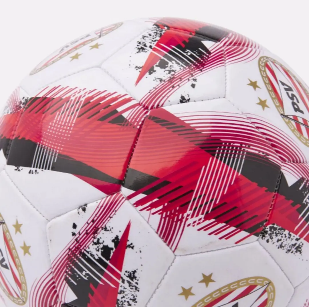 PSV Voetbal Maat 5 - Zwart-Rood-Wit