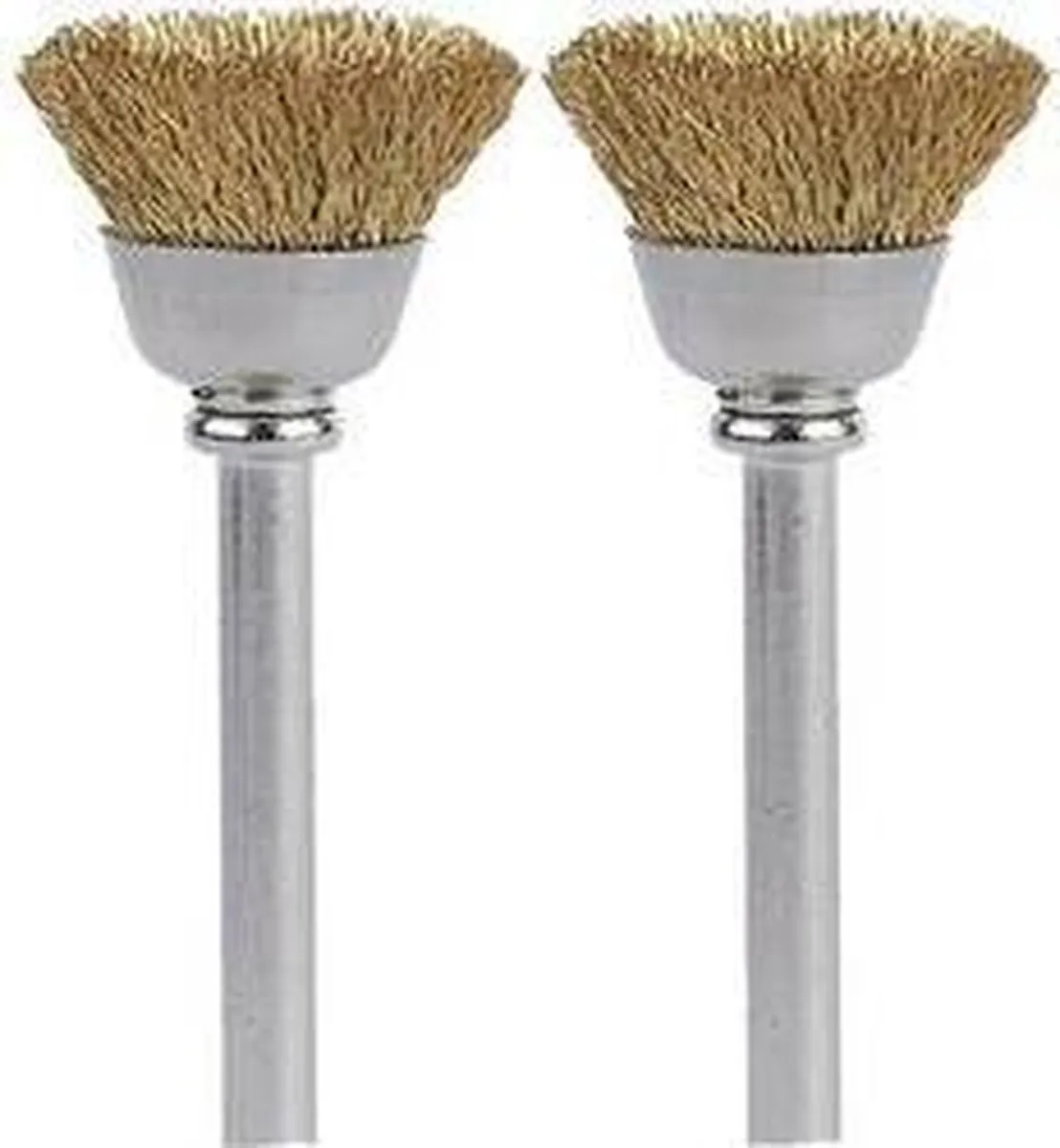 Dremel 536 Messing Borstel 13mm - 2 Stuks