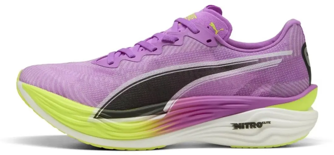 PUMA Deviate Nitro Elite 3 Hardloopschoenen 309809 - 45 - Pure Magenta-Yellow Alert