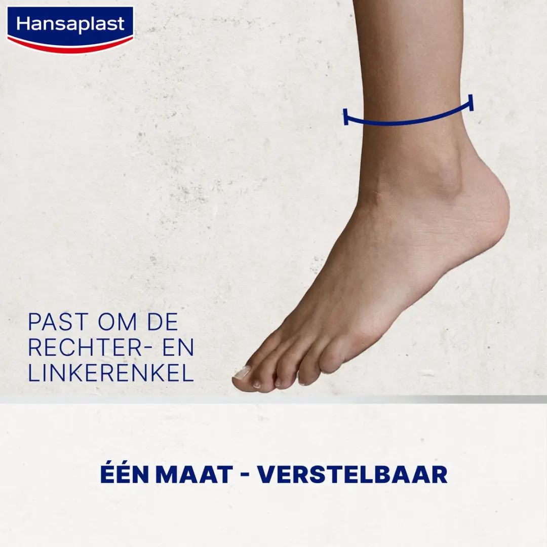 Hansaplast Performance Sport Enkelbrace - One Size - Zwart