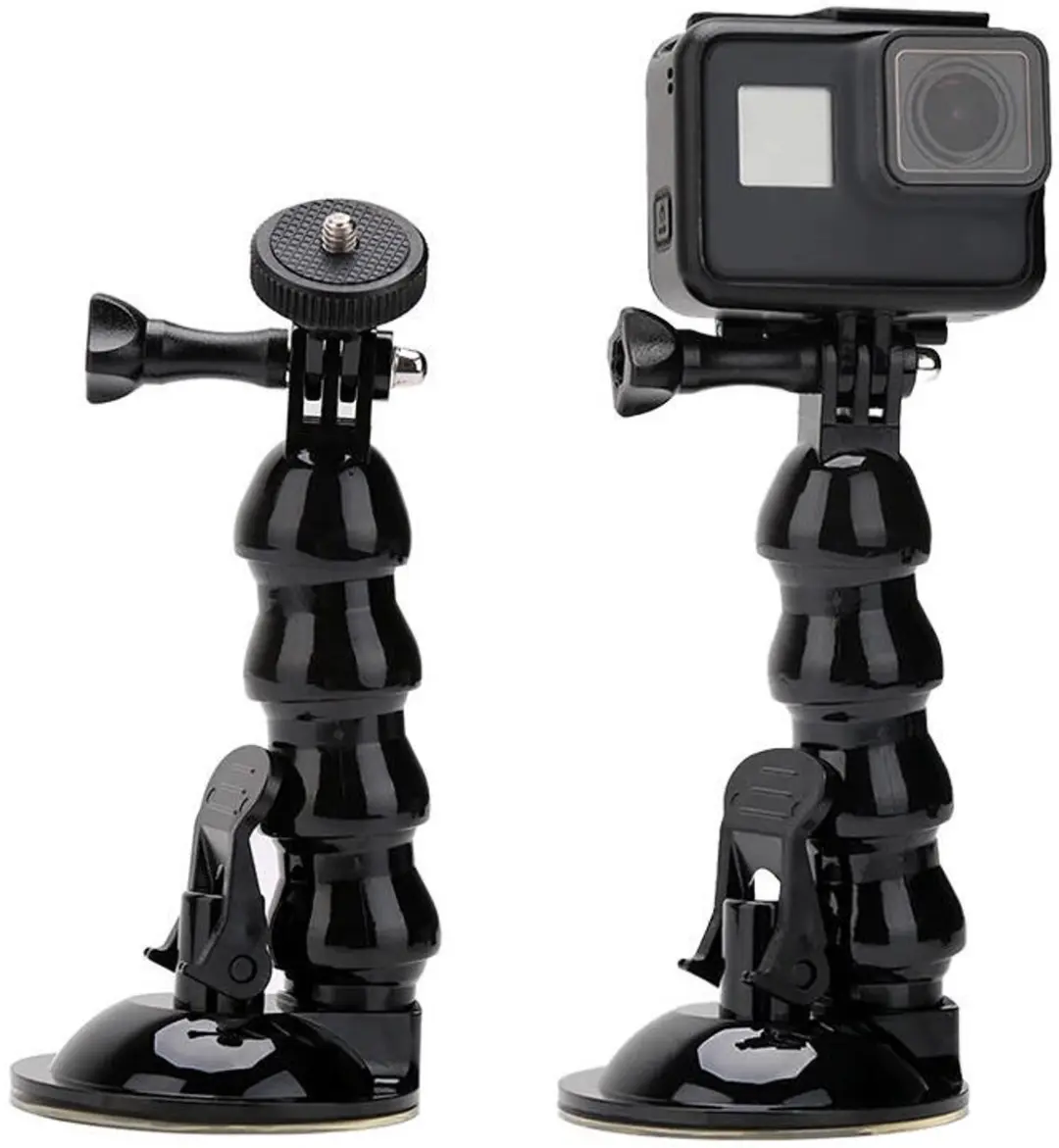 Telesin Autohouder Zuignap 3,5-7 inch - Transparent