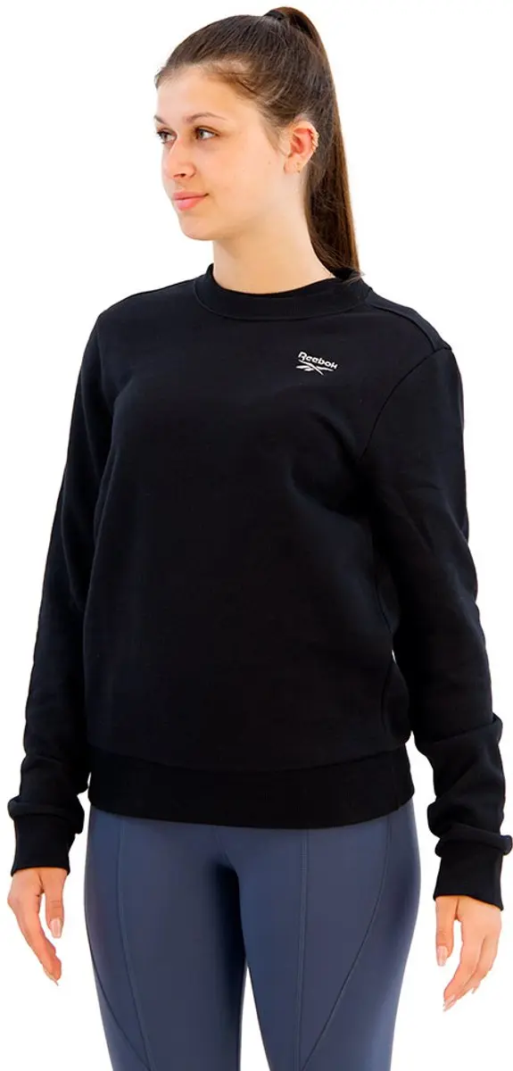 Reebok Ri Sl French Terry Crew Sweatshirt - XS - Zwart