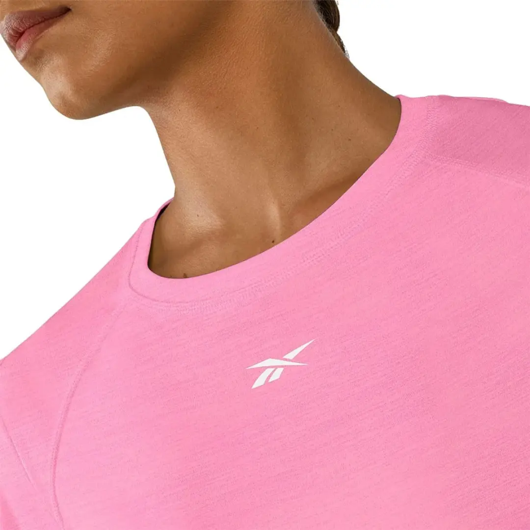 Reebok T-shirt Vrouw - S - Playful Pink