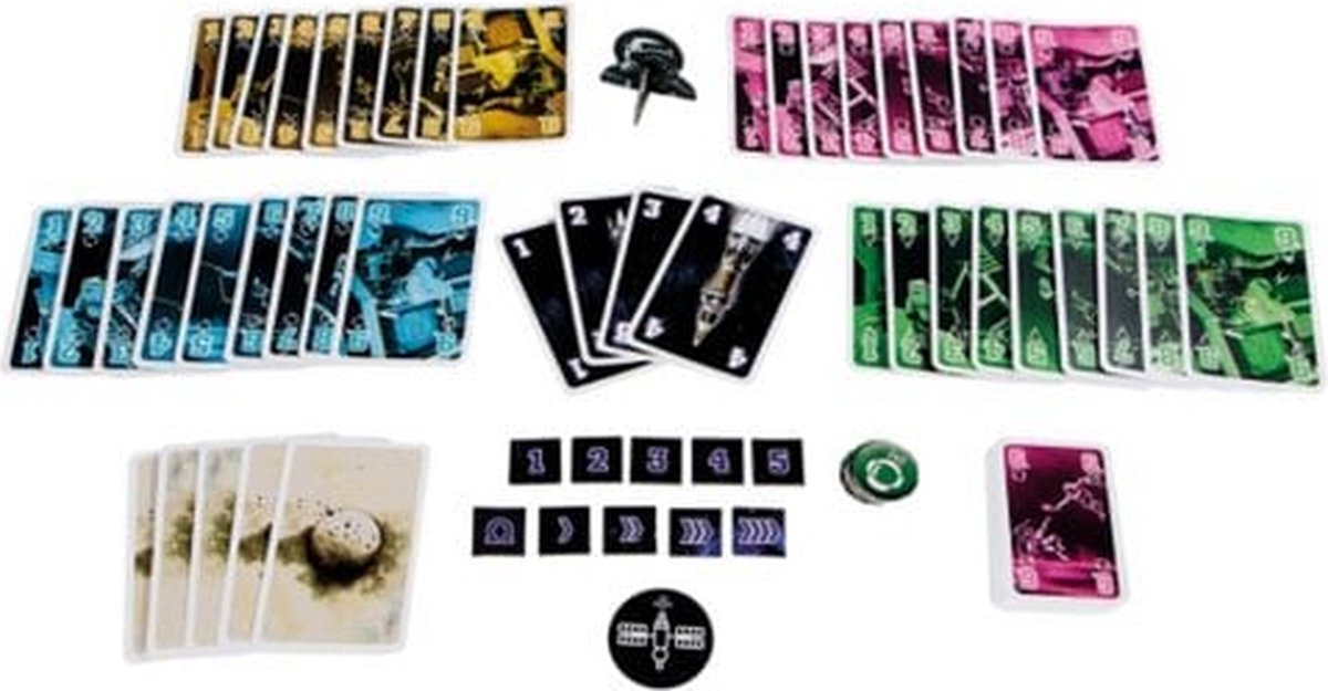 999 Games - De Crew - Kaartspel - Werk samen en win - 50 verschillende missies - Met variant voor 2-spelers - Gezelschapsspel - Klein cadeautje