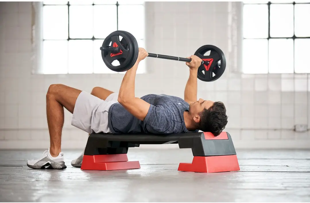 Reebok Studio Step 102cm - Rood