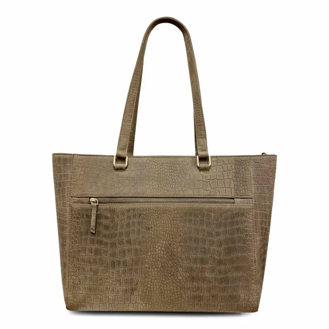 MOSZ Viona Leren Laptoptas 15.6 inch