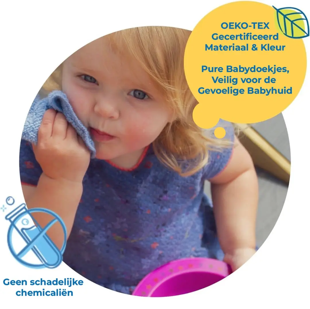Cheeky Wipes Premium Alles-in-één Kit - 25 Wasbare Billendoekjes Regenboog