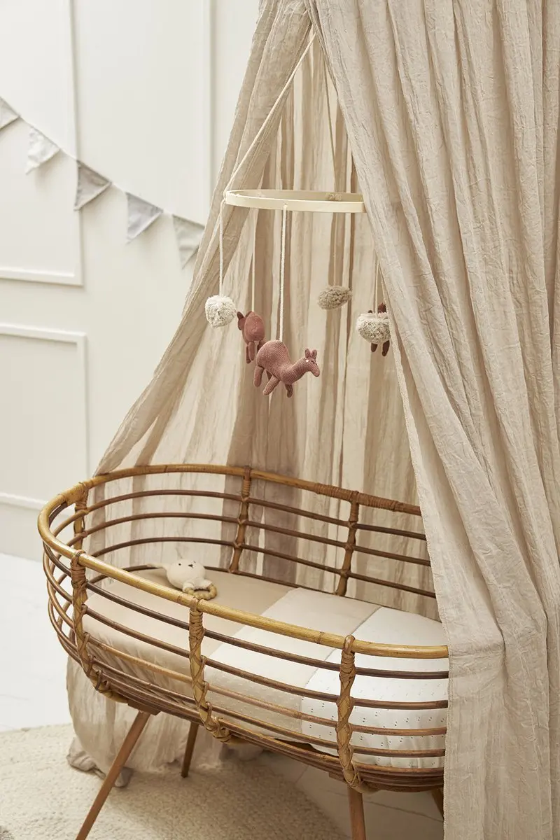 Meyco Baby Ajour Ledikantdeken 100x150cm - 0.3 TOG - Offwhite
