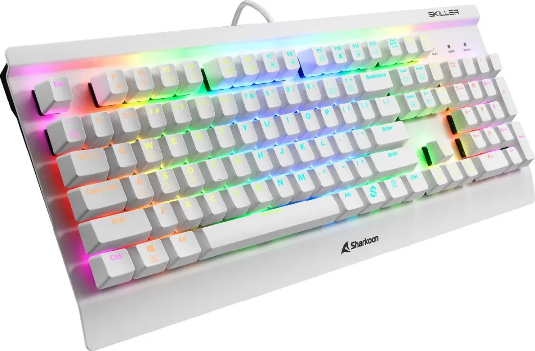 Sharkoon SKILLER SGK3 Toetsenbord - Wit