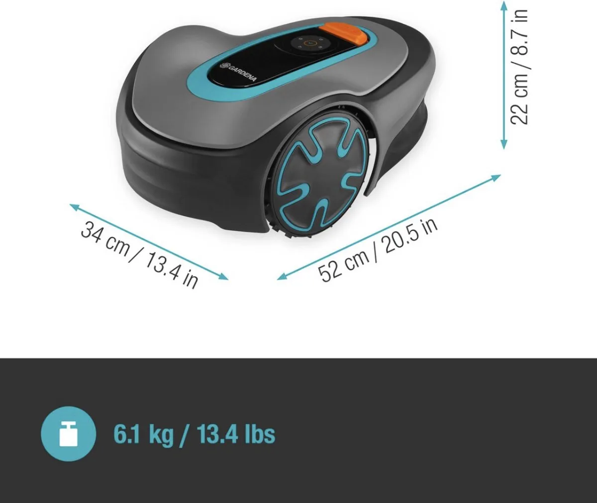 Gardena Sileno Minimo 350 Robotmaaier - 350m²