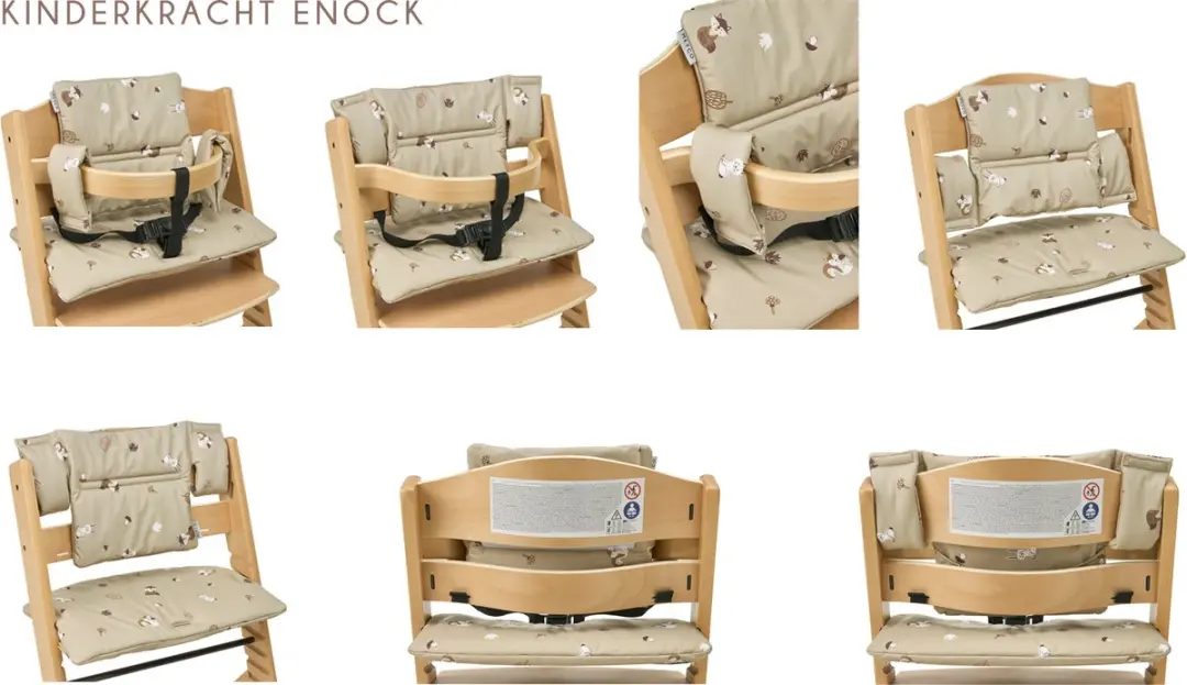 Meyco Baby Forest Animals Stoelverkleiner Meegroei - Sand
