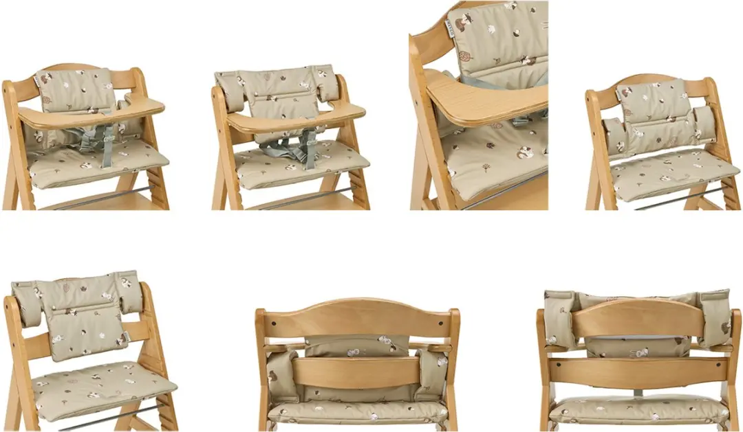 Meyco Baby Forest Animals Stoelverkleiner Meegroei - Sand - afbeelding 6 van 6