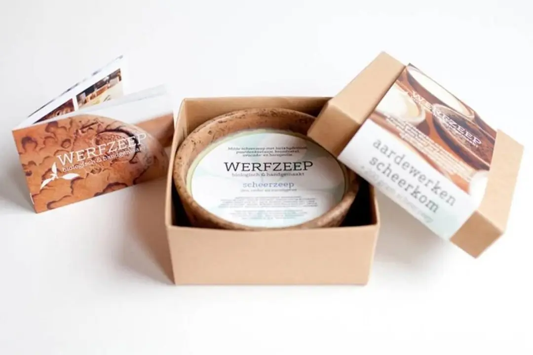 Scheerkom + 200 gram scheerzeep