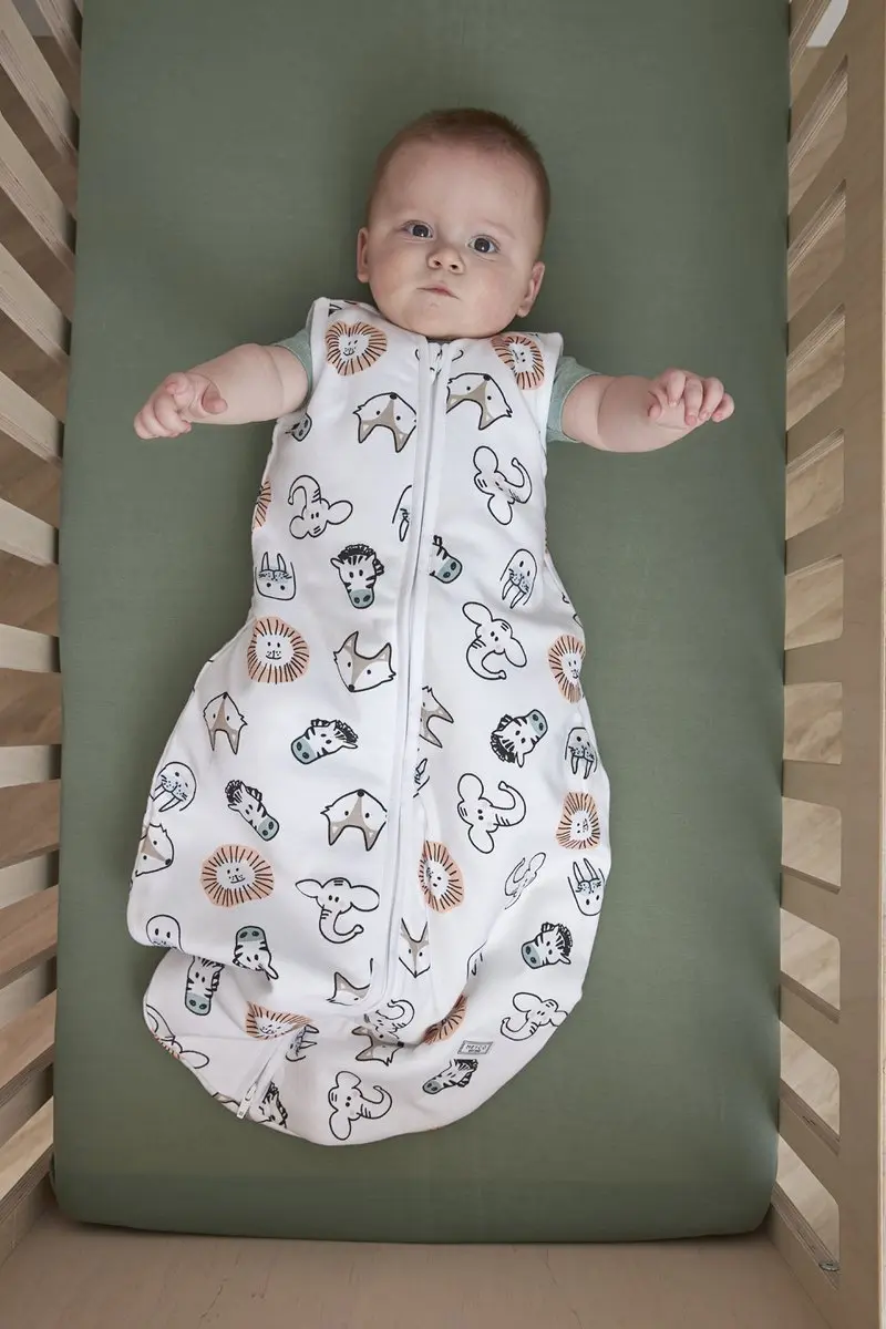 Meyco Baby Animal Slaapzak 110cm - 2.5 TOG - Multicolor
