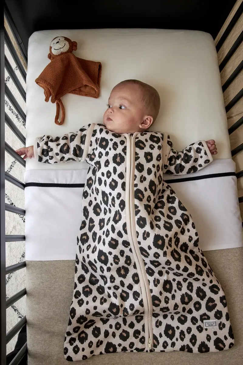 Meyco Baby Knit Basic Wiegdeken 75x100cm - Sand Melange
