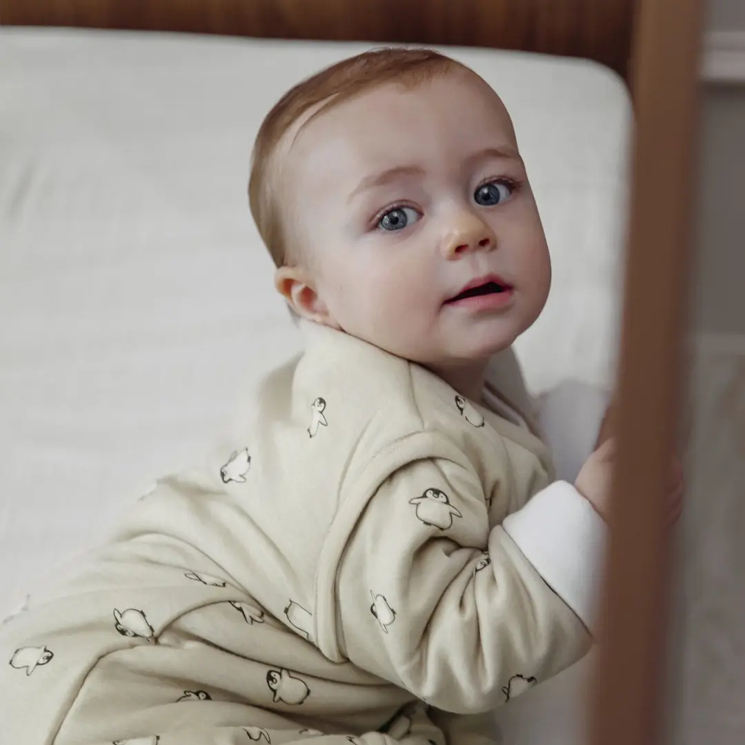 Meyco Baby Penguin 4-Seizoenen Slaapzak 3.0 TOG - Soft Sand
