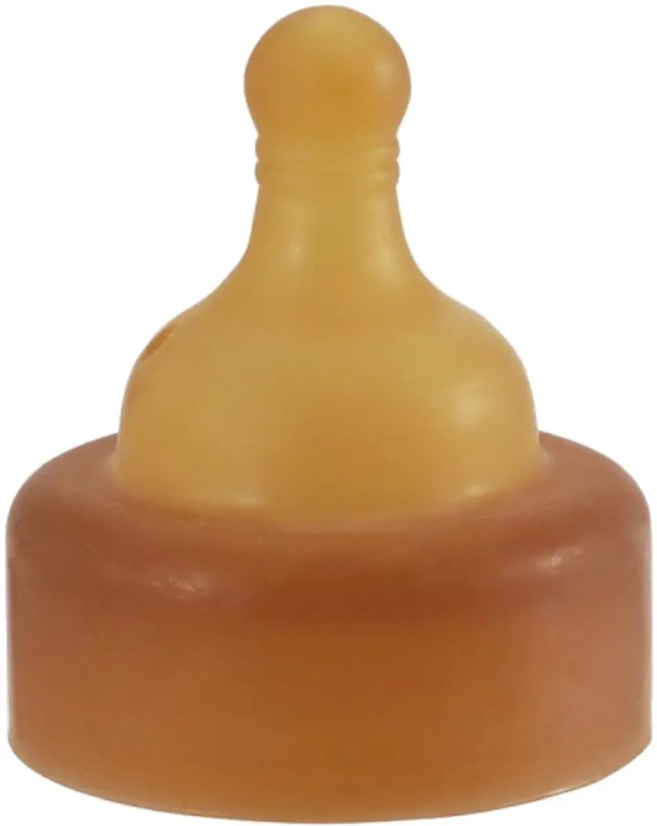 Hevea Wide Neck Babyfles Speen Medium Flow