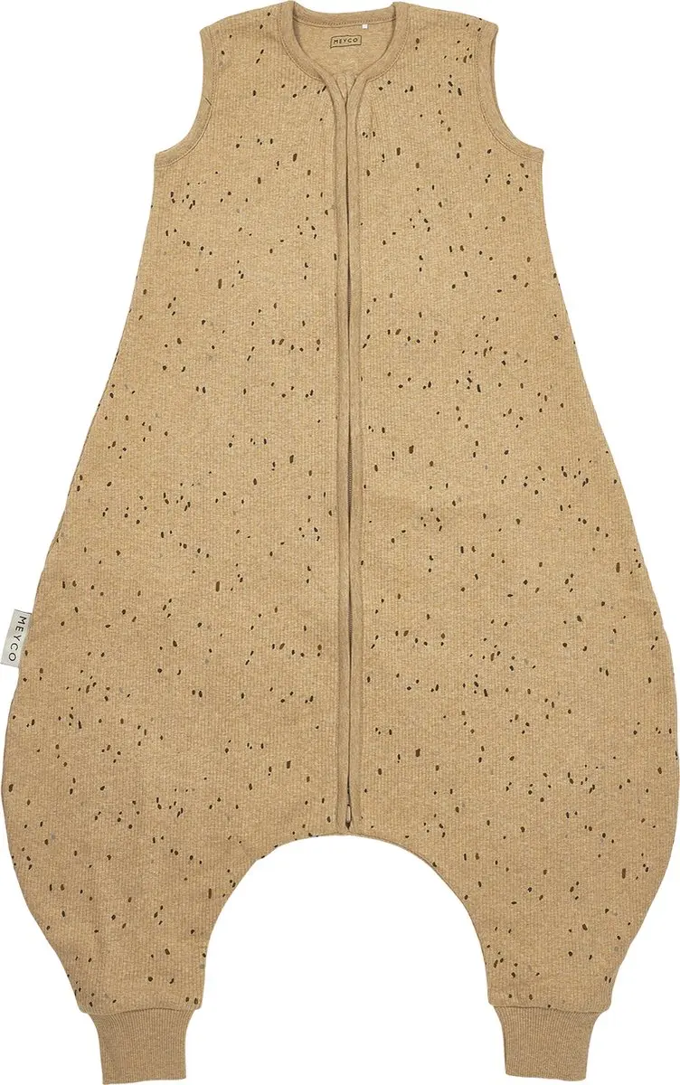Meyco Baby Rib Mini Spot Slaapoverall - 80cm - 0.5 TOG
