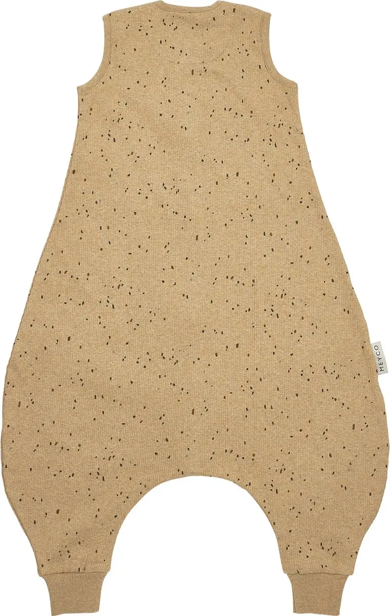 Meyco Baby Rib Mini Spot Slaapoverall - 80cm - 0.5 TOG