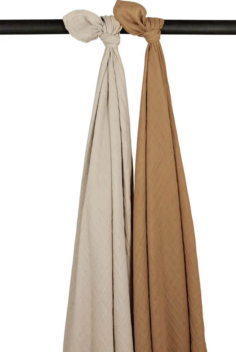Meyco Baby Uni Swaddle 2-pack