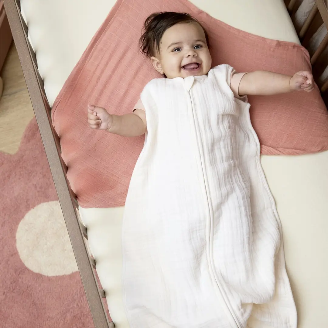 Meyco Baby Uni Hoeslaken Ledikant Nature 60x120cm - afbeelding 6 van 6