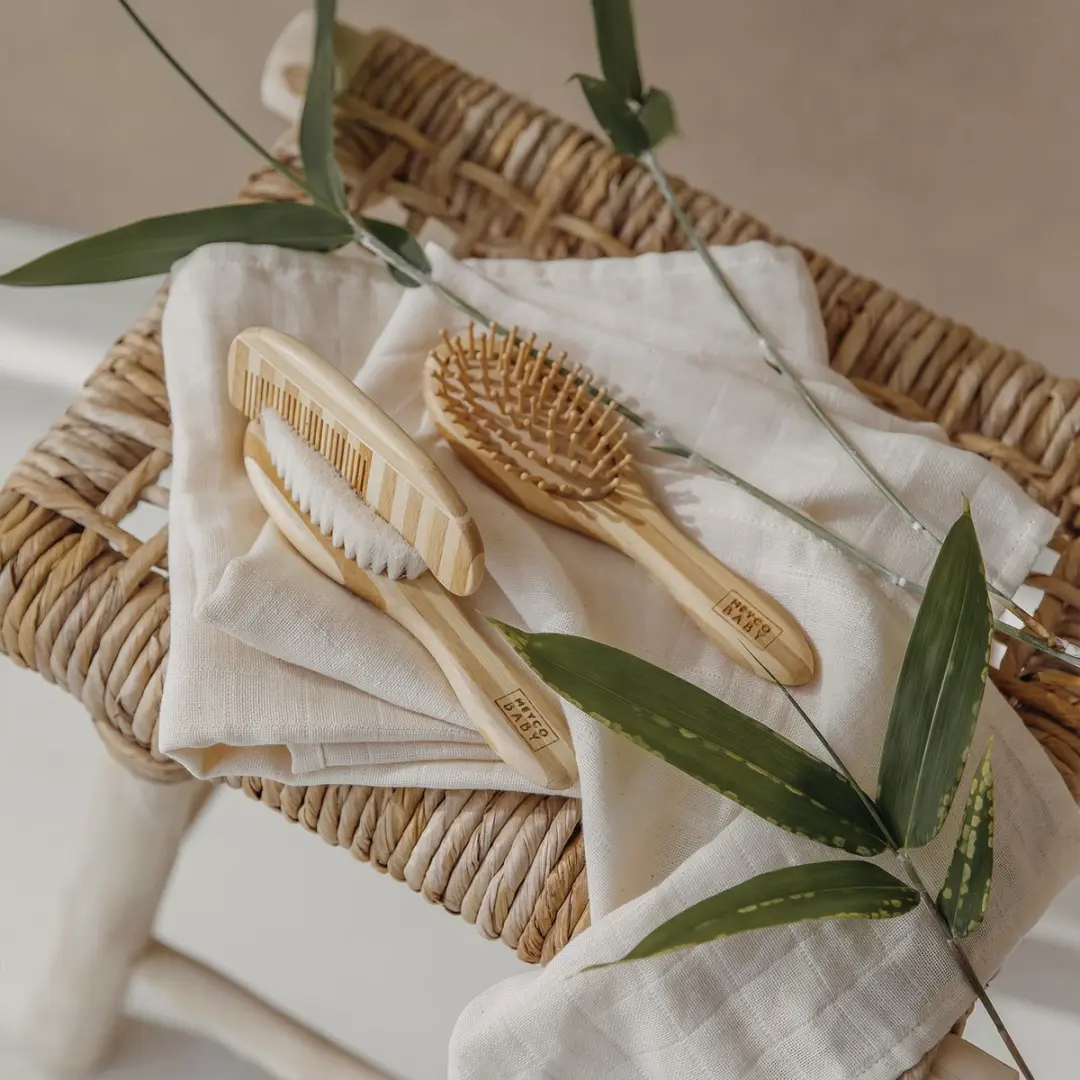 Meyco Baby Nature Monddoekjes 6x30x30cm - Natural