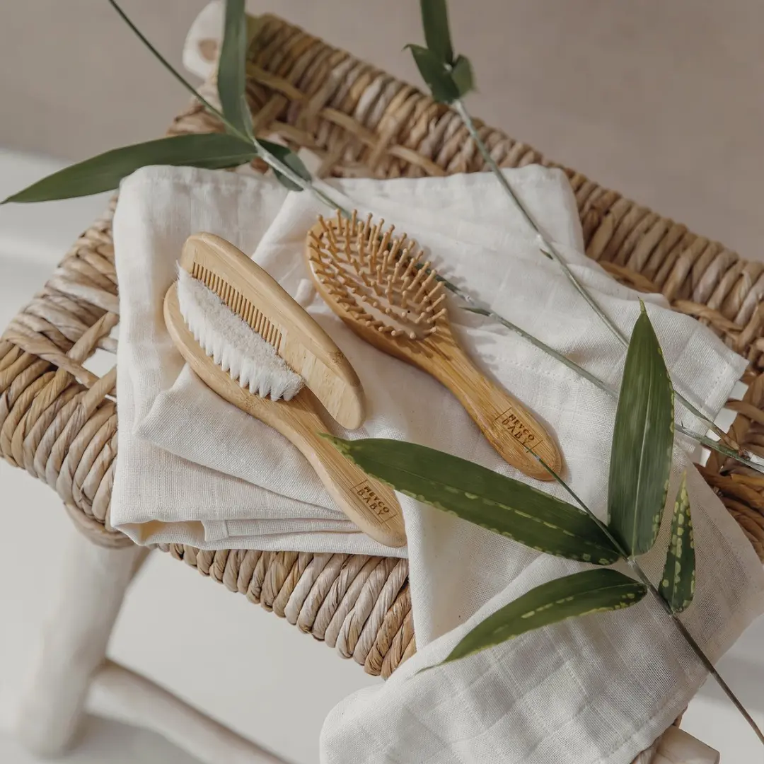 Meyco Baby Nature Monddoekjes 6x30x30cm - Natural