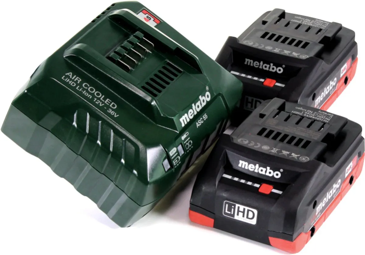 Metabo RM 36-18 LTX BL 46 Accugrasmaaier - 2x 4.0Ah Accu - 55L - afbeelding 4 van 5