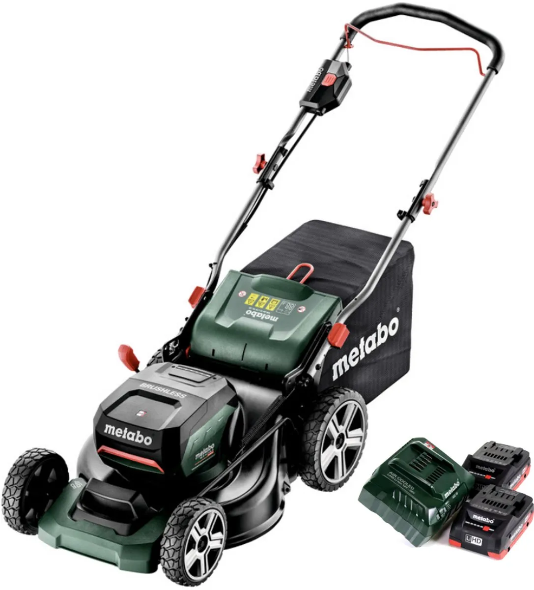 Metabo RM 36-18 LTX BL 46 Accugrasmaaier - 2x 4.0Ah Accu - 55L - afbeelding 2 van 5
