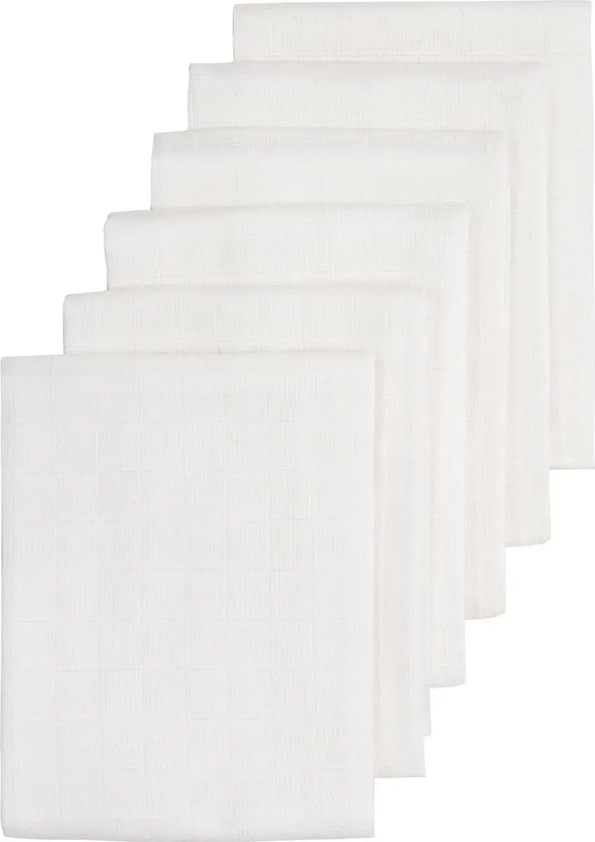 Meyco Baby Uni Hydrofiele Doeken 6 Stuks