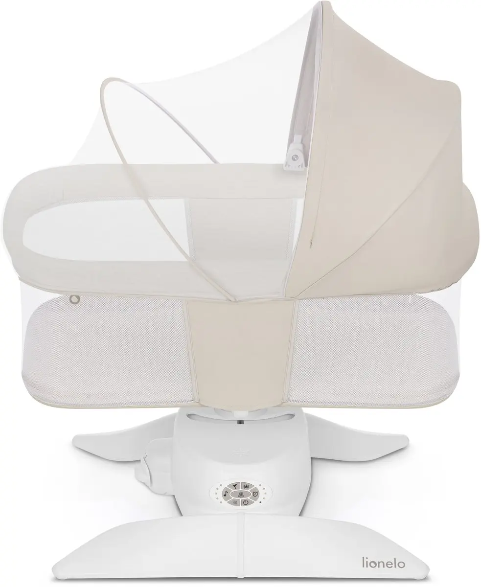 Lionelo Vivi Set 2in1 Elektrische Babywipstoel - Beige