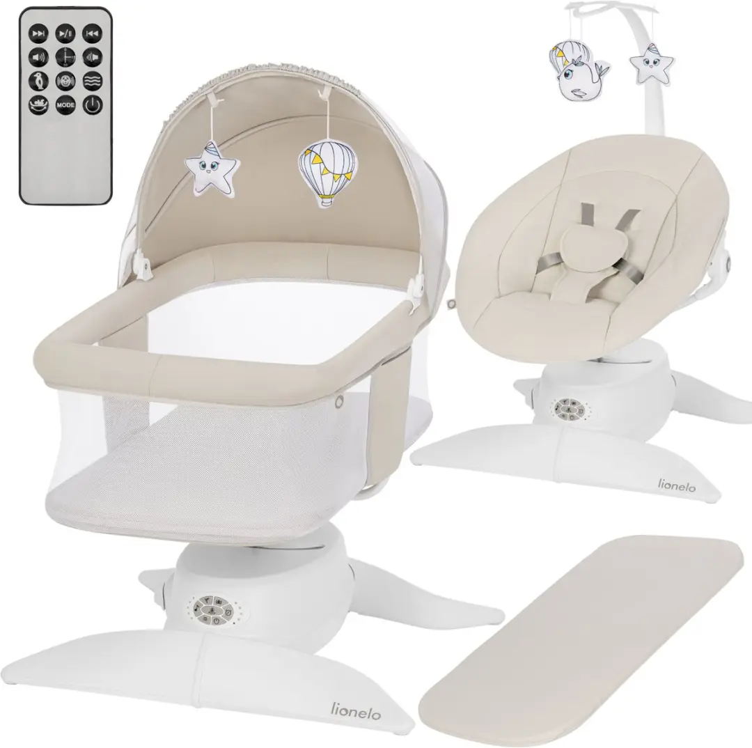 Lionelo Vivi Set 2in1 Elektrische Babywipstoel