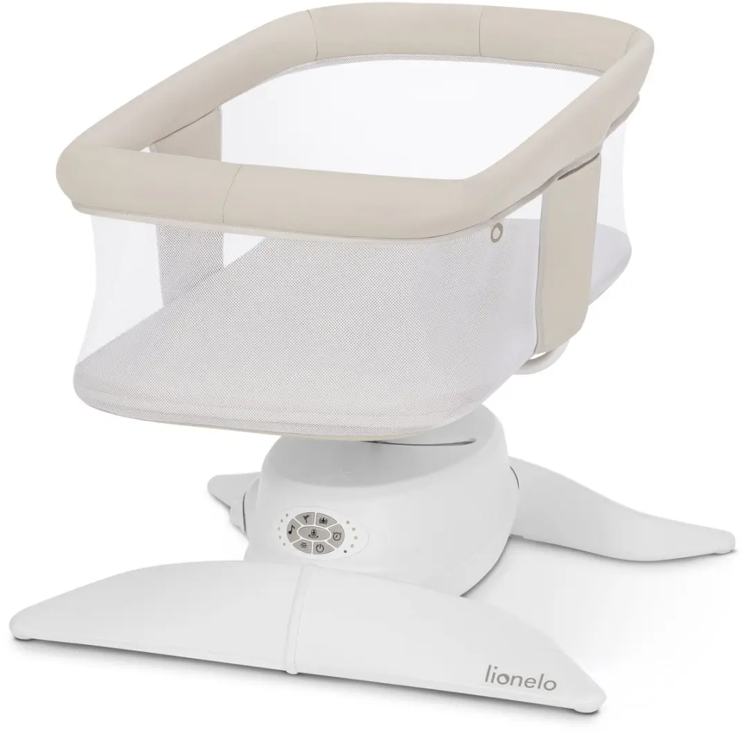 Lionelo Vivi Set 2in1 Elektrische Babywipstoel - Beige