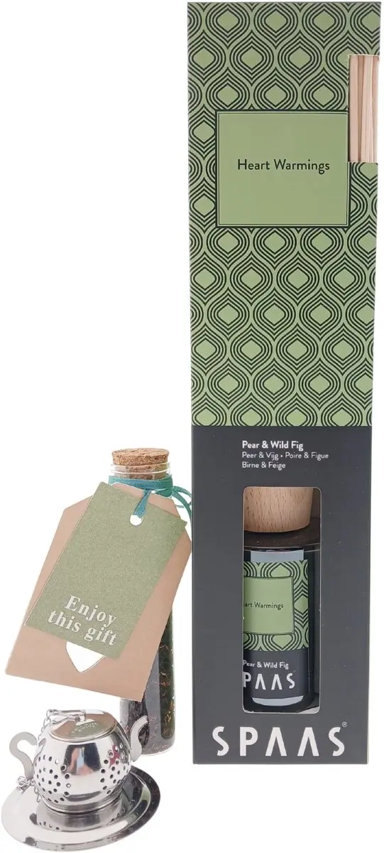 Spaas Geurstokjes Pear & Wild Fig Cadeauset