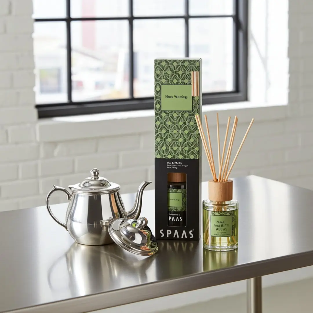 Spaas Geurstokjes Pear & Wild Fig Cadeauset - 3 Stuks
