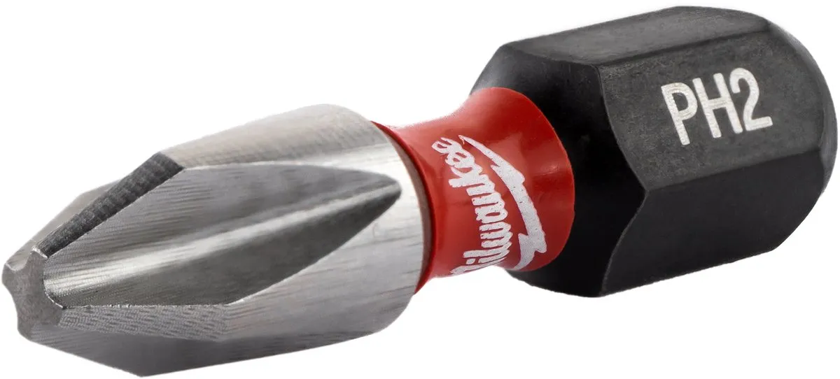Milwaukee Shockwave Gen II PH2 Bit 1/4" - 1 Stuk - afbeelding 4 van 6