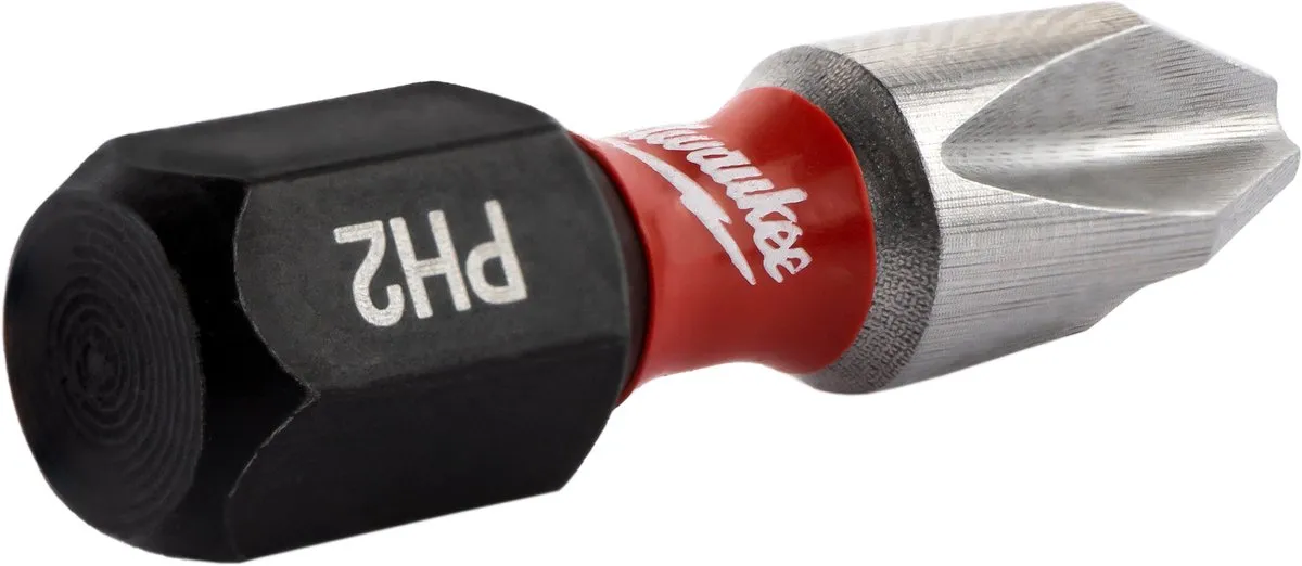 Milwaukee Shockwave Gen II PH2 Bit 1/4" - 1 Stuk - afbeelding 6 van 6