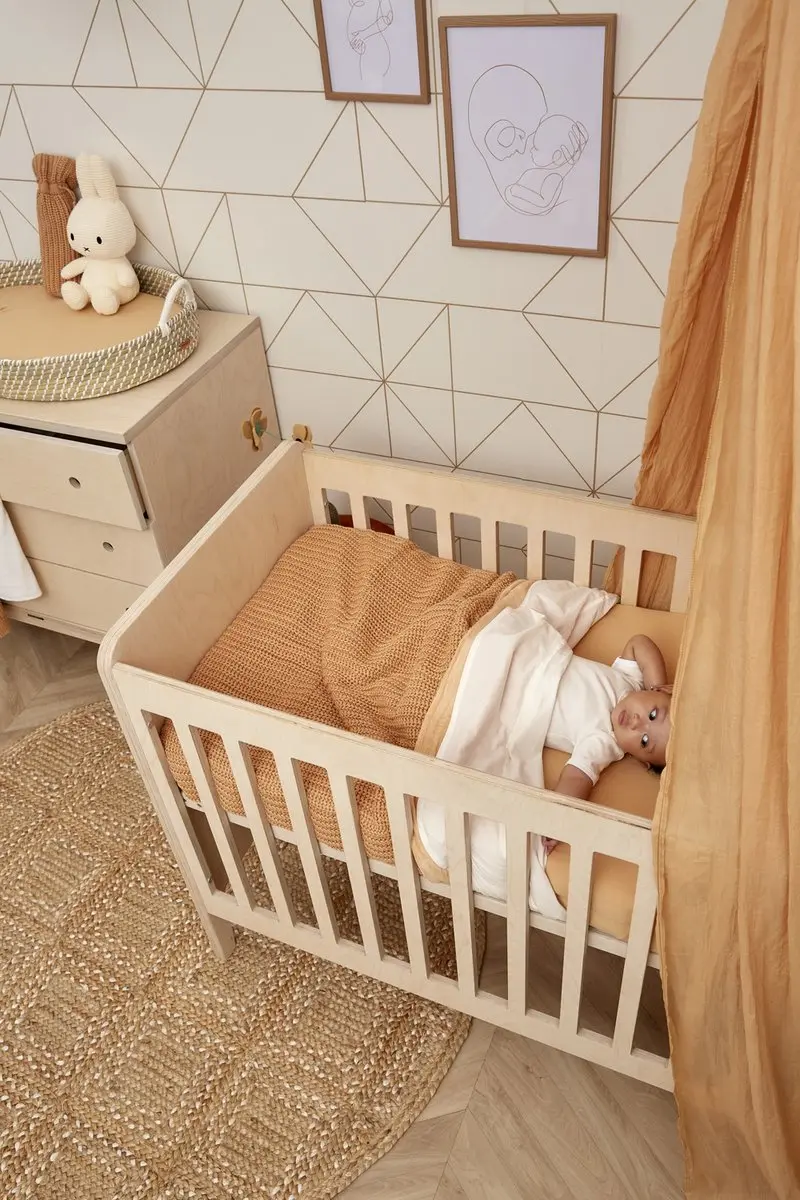 Meyco Home Uni Hoeslaken 160x200cm - Warm Sand