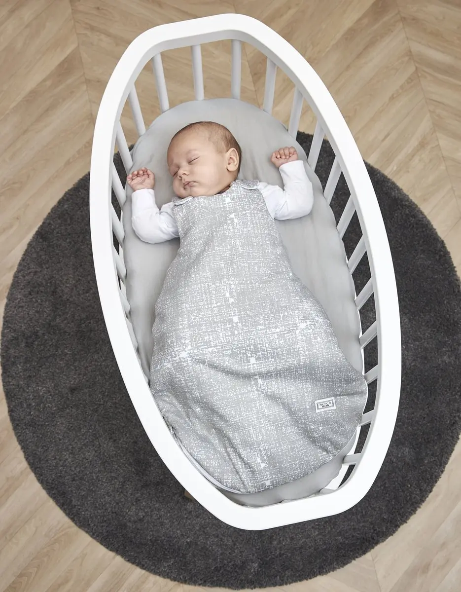 Meyco Baby Uni Hoeslaken Wieg - 2 Stuks 40x80/90cm - Light Grey