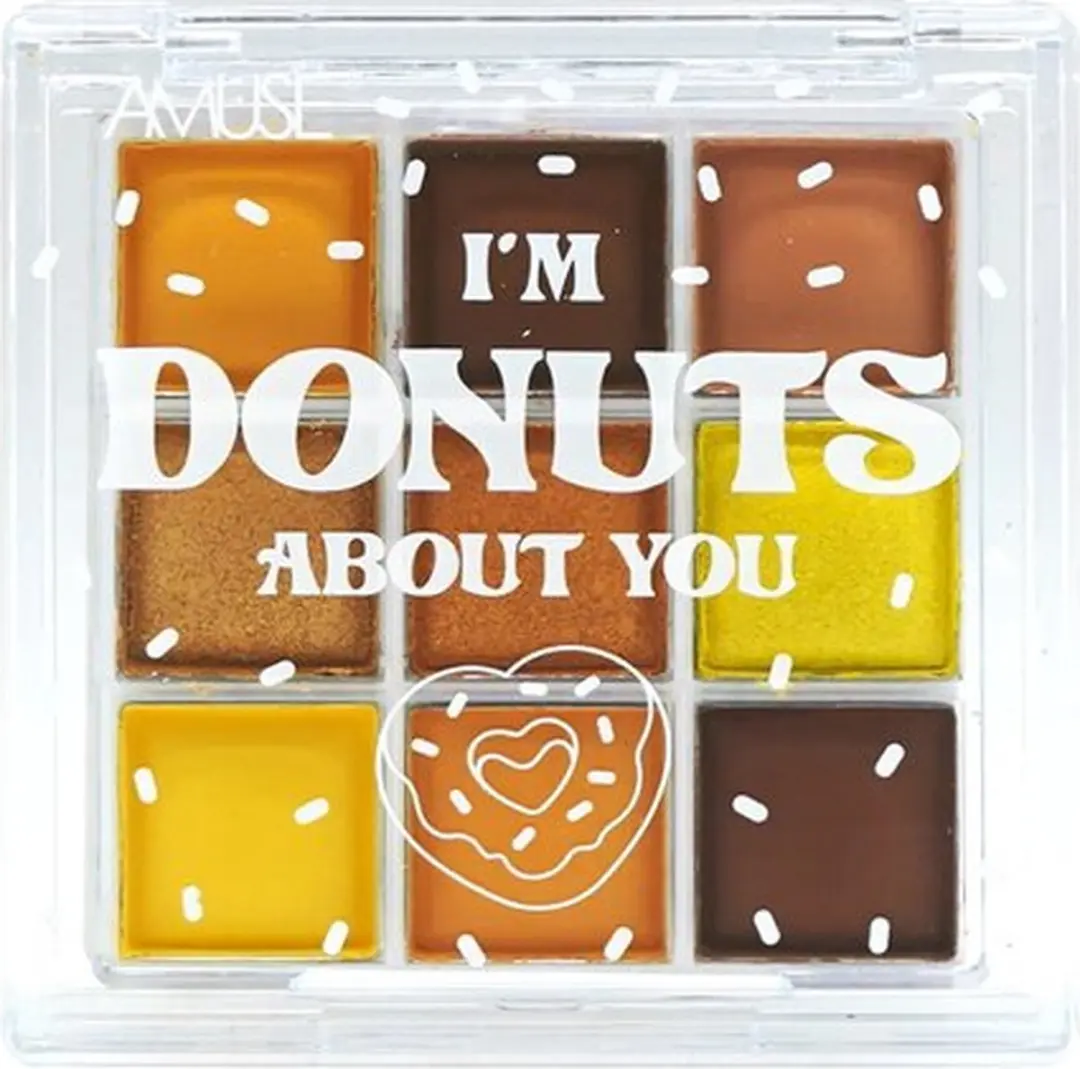Amuse I'm Donuts About You Lemon Donut Oogschaduw Palette - 9 Kleuren