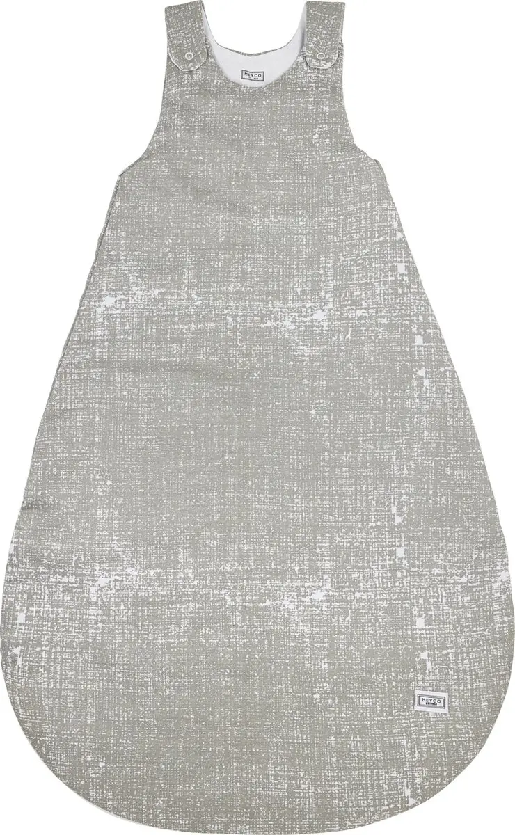 Meyco Baby Fine Lines Slaapzak 74/80cm - Grijs