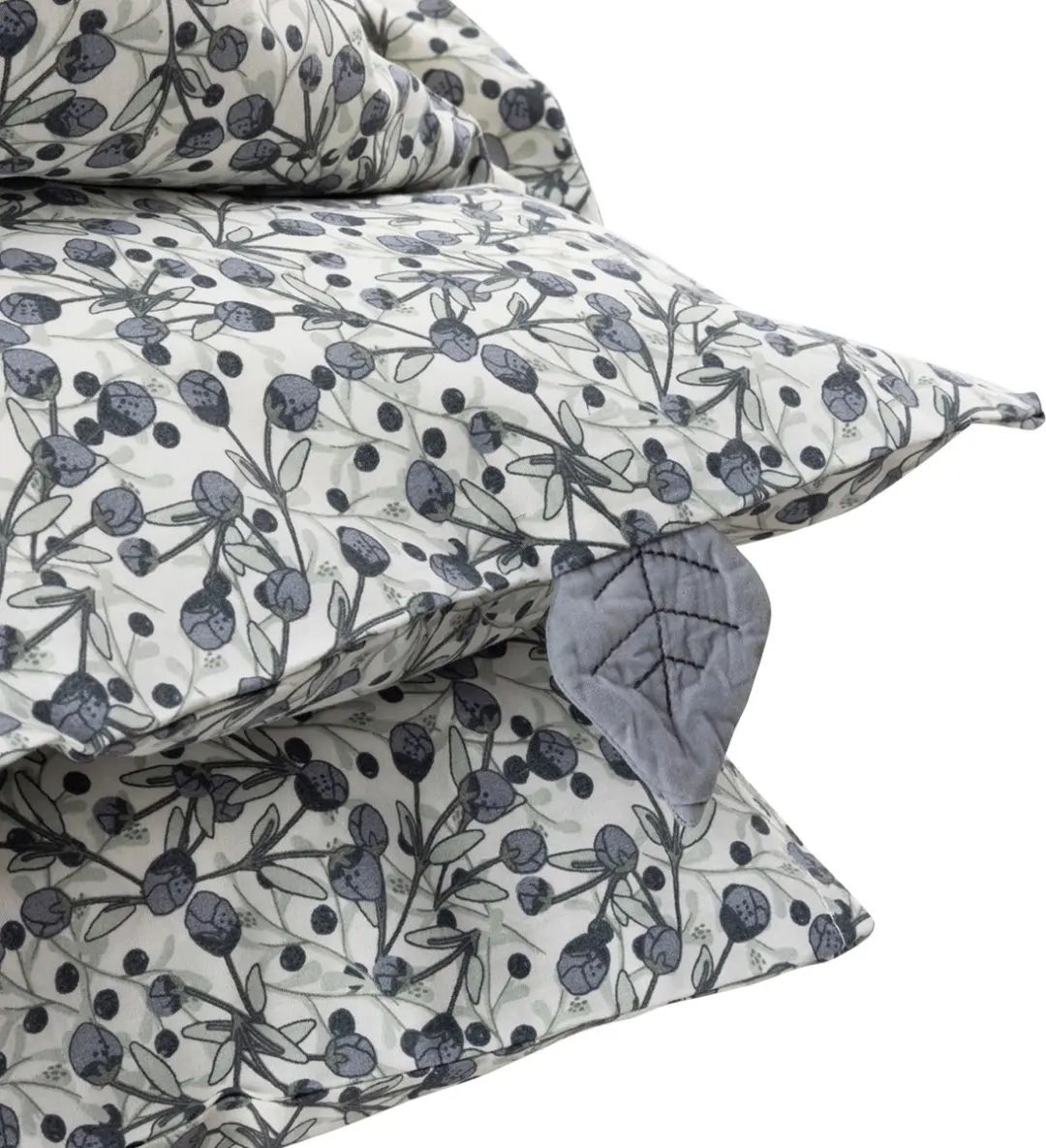 Sebra Dekbedovertrekset Junior - 135x100cm Blauw/Olive