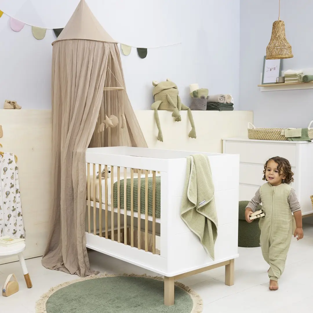 Meyco Baby Zomer Slaapoverall Jumper 104cm - Soft Olive
