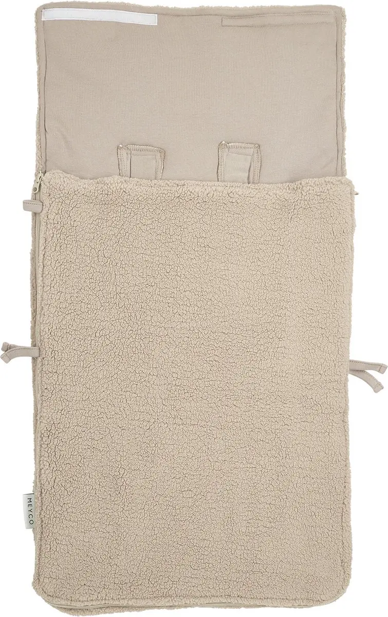Meyco Baby Teddy Voetenzak 40x82cm - Sand