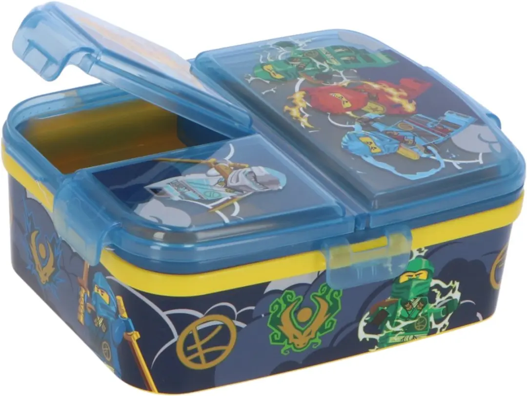 LEGO Lunchset Meerkleurig - Drinkfles, Lunchbox & Snackbox