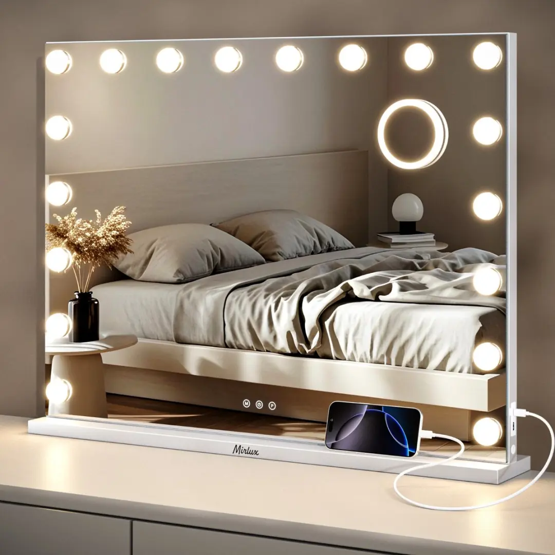 Mirlux Hollywood Spiegel 80x60cm